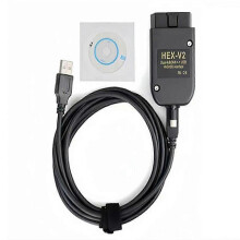 Neuestes FT232 V25.3 VAG Scanner-Tool VAG KKL VCDS Kabel OBD2 Diagnosekabel OBD2 Scanner HEX V2 VAGCOM, Englisch