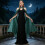Open Front Chiffon Halter Long Cape Shawl Great For-Red 180cm 6