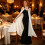 Open Front Chiffon Halter Long Cape Shawl Great For-Red 180cm 7