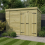 11 x 7 Pent Shed Tanalised (Double Door, No Windows) 1