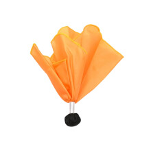 Drapeaux de pénalité de Football avec pointe noire, drapeaux
