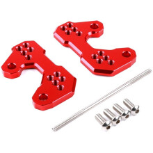 Motorcycle Rear Footrest Rearset Foot Rest Peg Base Nail Pedal Raising Bracket Back for MT03 MT-03 A