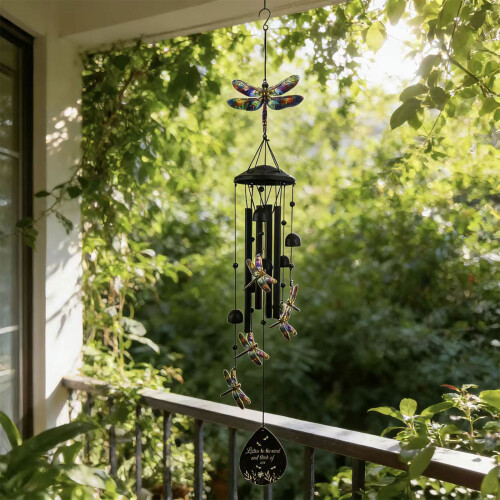 Attrape-soleil libellules suspendus au balcon, carillons éoliens 1
