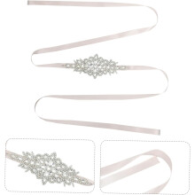 Verstellbarer Strass-Brautgürtel für elegante Hochzeitskleider mit weichem Griff