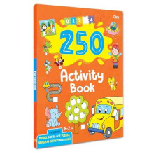 250 Activity Book for Kids by Om Books Editorial Team Paperback Book