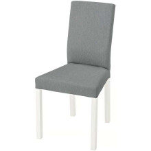 IKEA KÄTTIL Chair-white/Knisa light grey