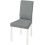 IKEA KÄTTIL Chair-white/Knisa light grey 1