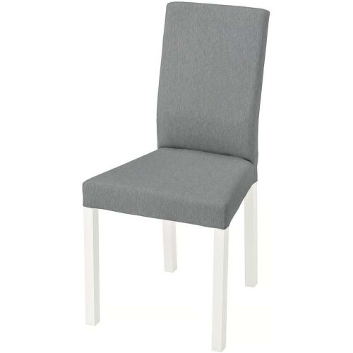 IKEA KÄTTIL Chair-white/Knisa light grey
