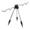 Fishing Rod Stand - Aluminum Triangle Holder 1