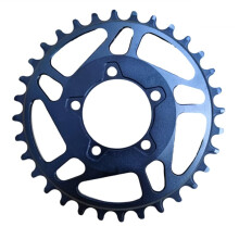 Mid Motor M625 BBSHD Chainring Aluminum Alloy 1000W Special Toothed Plate FAT Bicycle Modified Sprocket 38T
