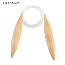 (25mm) Bamboo Crochet Hook 25mm Knitting Needle Tool