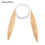(25mm) Bamboo Crochet Hook 25mm Knitting Needle Tool 1