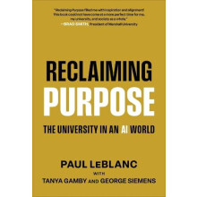 Reclaiming Purpose by Paul LeBlanc Hardcover Book