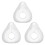 3 Pack Replacement Nasal Pads for CPAP Devices, Medium Size, Soft Silicone Cushion Inserts for Daily Use 1