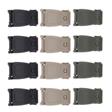 12St Meerkleurige Webbing Gespen Voor Backpack En Outdoor Kleding