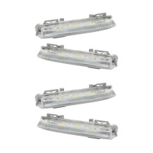 4PCS Front DRL Fog Light Fit for - W204 W212 C250 C350 E350 A2049069000