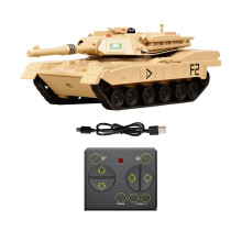 RC Tank Op afstand bestuurbare Tank met Draaiende Geschutskoepel Tankmodel RC Voertuig Speelgoed voor