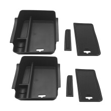 2X Car Central Armrest Storage Box for HRV HR-V Vezel 2021 2022 Center Console Organizer Holder Containers