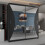 (Black, 203cm) Double Sliding Door Wardrobe 1