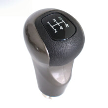 Hyundai 2006-2011 Manuel gearstangsknop - Sort & Sølv