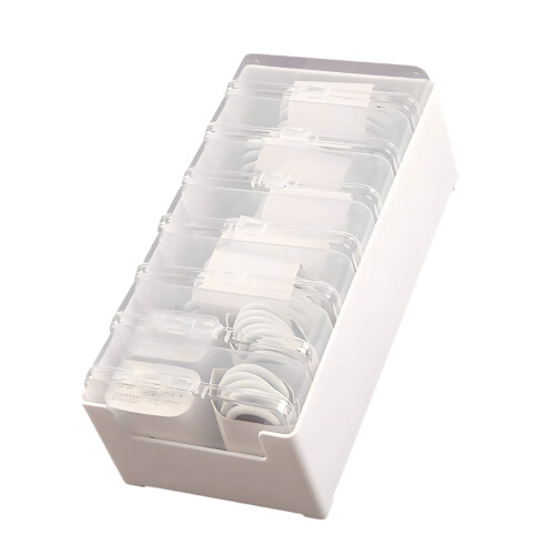 Multifunctionele oplader Draadhouders Case Oplaadkabel-Medium.