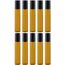 10 ks roll-on lahviček na esenciální oleje, skleněné lahvičky na parfémy, znovu naplnitelné roll-on kuličky