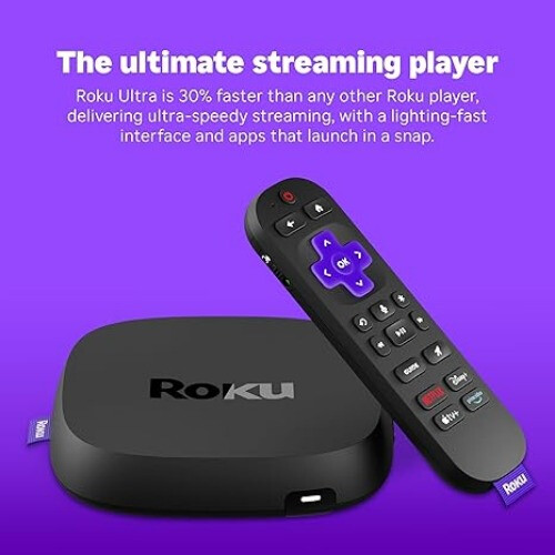 Refurbished Roku Roku Ultra 2024 Streaming Player 1