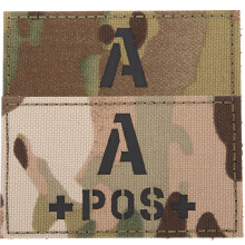 2St Haak-En-Lus Bloedgroep Patch Voor