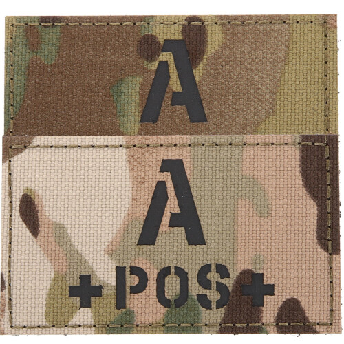 2St Haak-En-Lus Bloedgroep Patch Voor