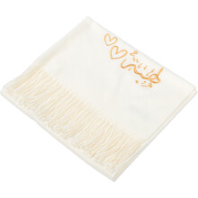 1Witte Decoratieve Messiaanse Sjaal Gebed En Meditatie