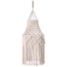 1Handgemaakte Macrame Lampenkap Voor Kroonluchter En Plafond