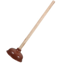 1Dormitory Plunger Effectief Toilet Ontstopper Hout En Rubber