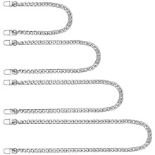 4St Duurzame Zilveren Kettingband Voor Cadeau En Tas