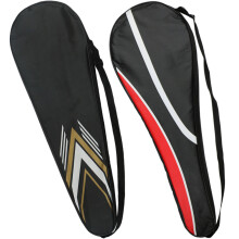 2St Herbruikbare Badminton Racket Organizer in Stijlvolle Zwarte Kleur