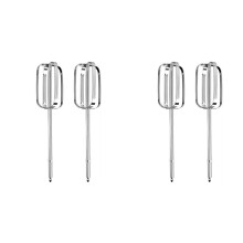 4pcs Hand Mixer Beaters Attachments for , Universal Stainless Steel Electric Hand Mixer Whisk Replacement