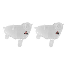 2X Coolant Reservoir Expansion Tank Reservoir for Chevy Sonic 2012-2015 95048411 Car Accessories