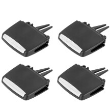4X for- X5/X6 Air Vent Outlet Tab Clip , Rear Row Fresh Air Grille Clips for- X5 E70 2006-2012, X6 E71 2008-2013