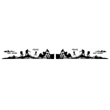 16PCS Car Door Side Body Stickers for Ranger Raptor F150 F-150 Off Road 4X4 Climber Pickup DIY Auto Decals Sticker