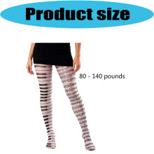 Doorzichtige panty's Patroon Hoge taille panty Zijden kousen