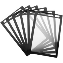6St Stevige PVC Kaart Beschermhoezen Voor - En Foto Kaarten