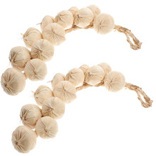 2St Kunstige Knoflook Strings Voor Huisdecoratie En Fotografie