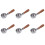6X 58Mm Coffee Machine E61 No Base Filter Bracket Coffee Bottomless Handle Coffee Spoon Wooden Handle Accessories 1
