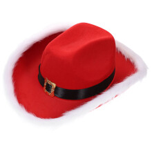 1Kerstman Hoed Unisex Met Licht Kerstparty Fotoprop