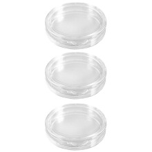 30 Pcs Small Round Transparent Plastic Coin Capsules Box 22mm