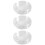 30 Pcs Small Round Transparent Plastic Coin Capsules Box 22mm 1