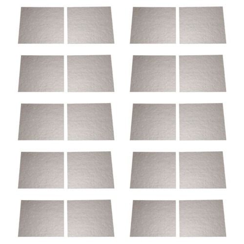 20 X Replacement 12 X 12 cm Plate Mica for Microwave