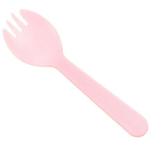 Disposable Plastic Fork and Spoon Individual Packaging for Ice Cream and Yogurt Fruit Salad Fork and Spoon A