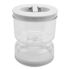 Pickles Jar Dry and Wet Dispenser Pickles and Olives Jar Container for Home Kitchen Separator Organizer