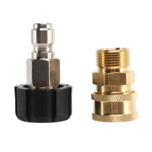 Kit Adattatore per Idropulitrice Ad Alta Pressione Kit di Connessione Rapida, Sistema Metrico M22-15Mm, TWIS292