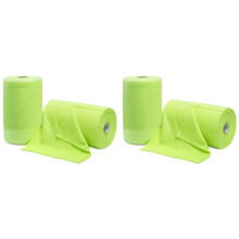 Microfiber Cleaning Cloth Roll,Reusable Tear Away Microfiber Towels,Washable Ultra Absorbent Rags 4 Roll Green
